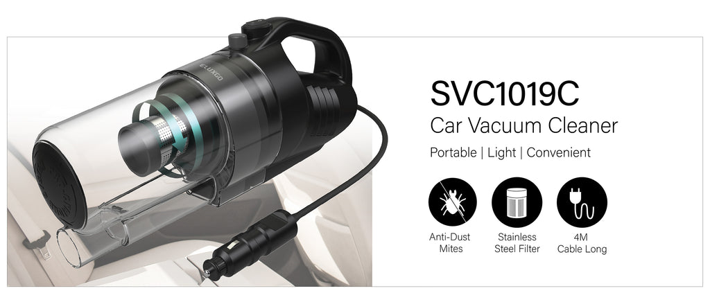 Eluxgo SVC1019C Car Vacuum Cleaner Corded