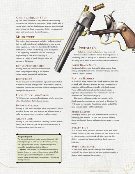 Complete Gunslinger (PDF) – Mage Hand Press