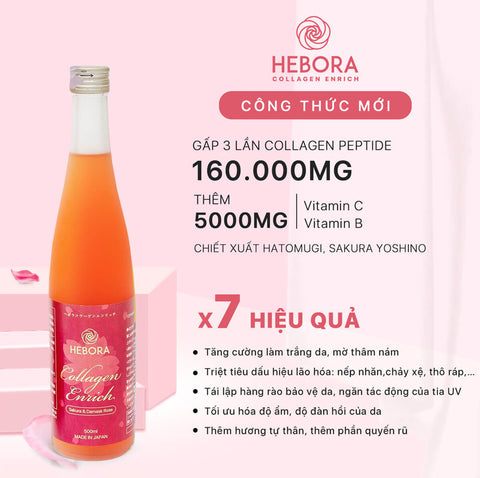 nước uống Hebora collagen