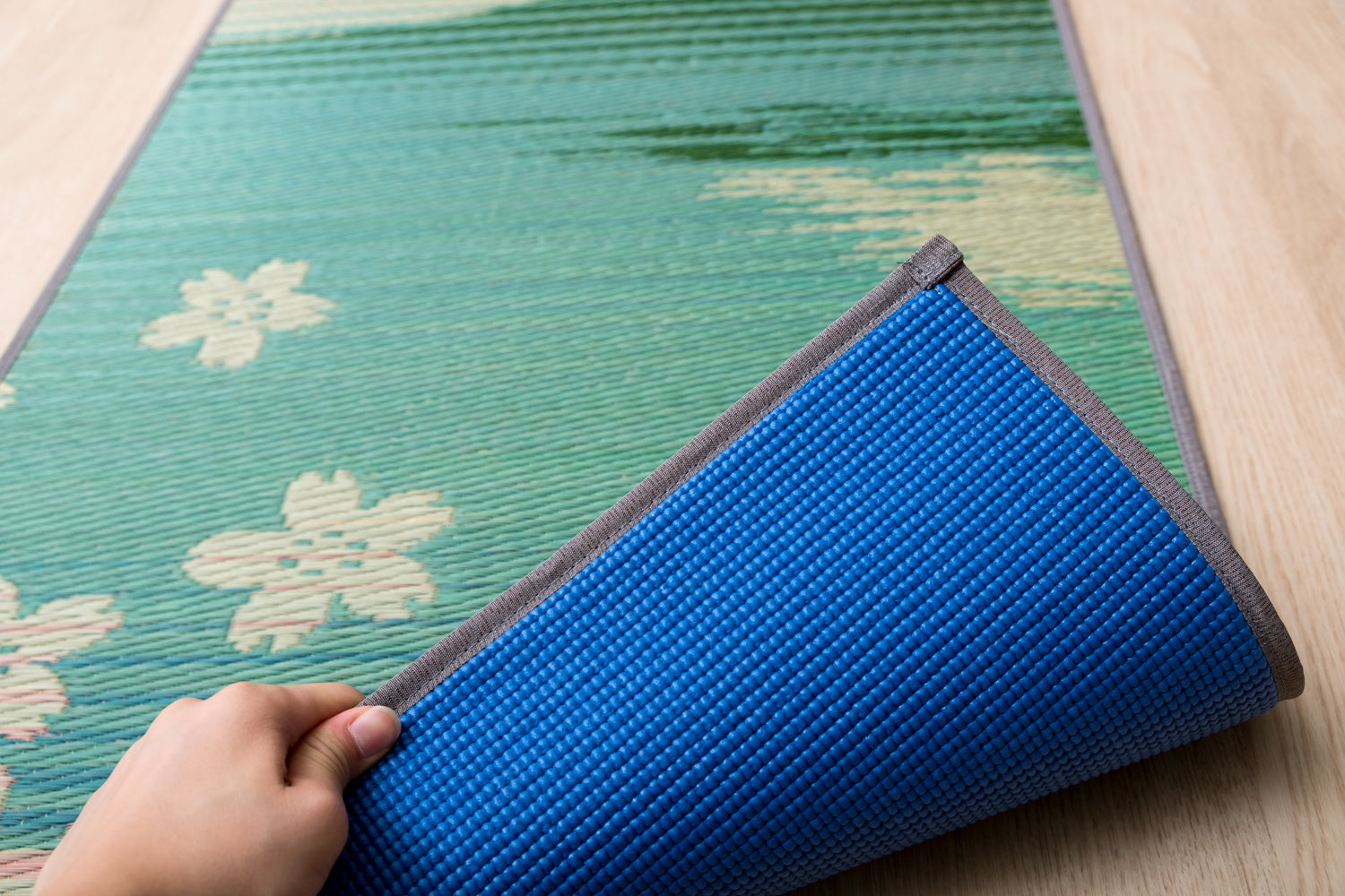 Tatami Yoga Mat Proven to Improve Concentration Made in Japan IKEHIKO