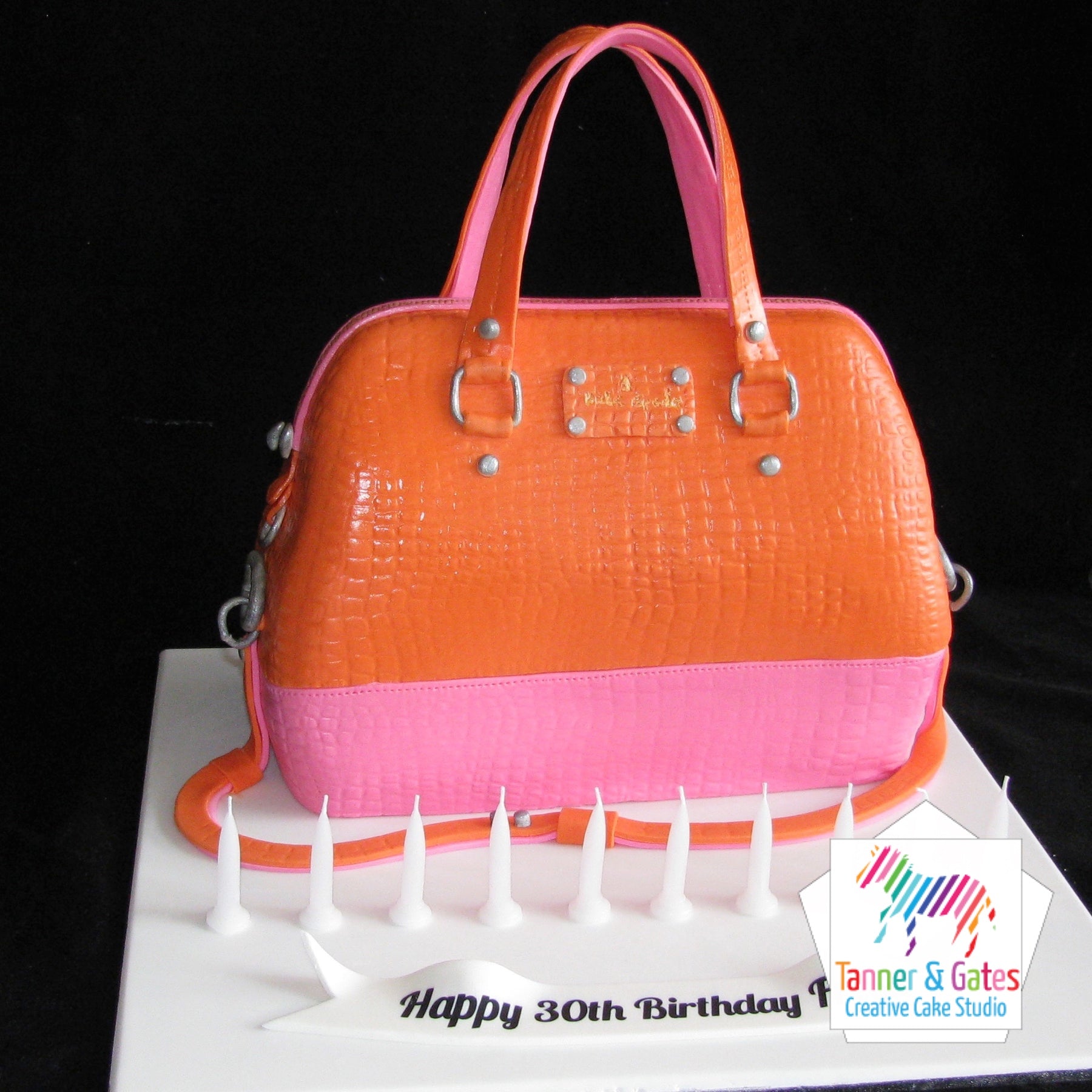 Leather Handbag Cake – Tanner & Gates