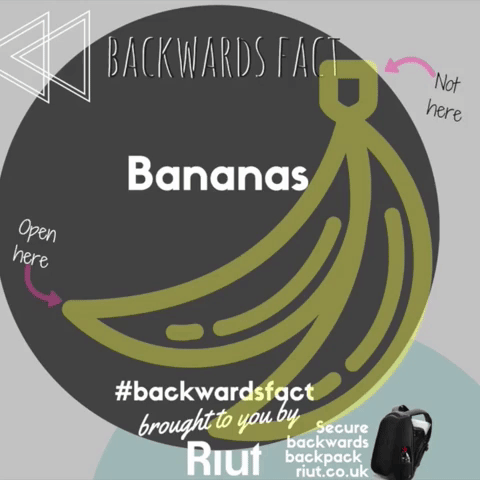 banana backwardsfact nationalbackwardsday 