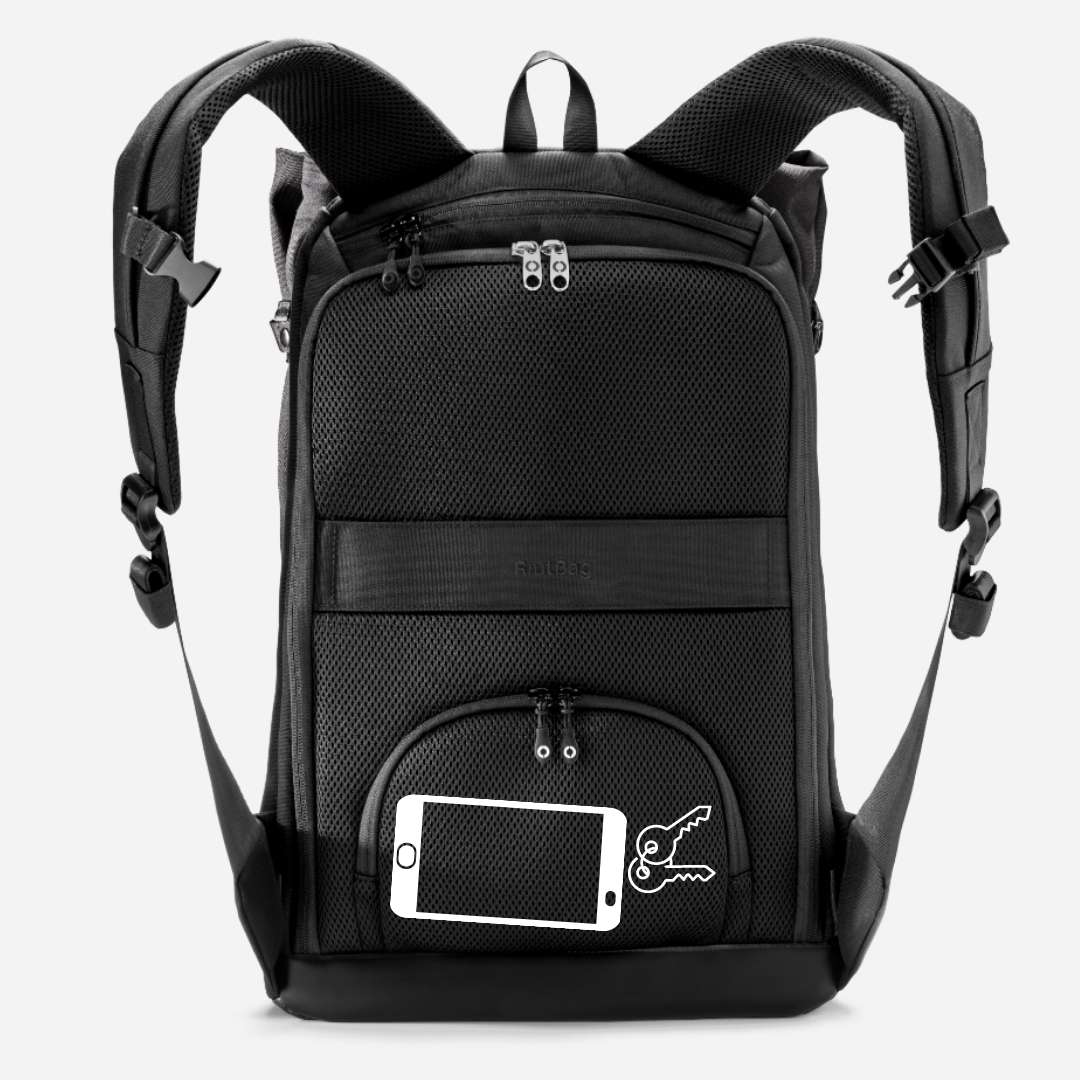 Large 35 litre anti-theft backpack | 15.6 inch laptop | 3-in-1 ...