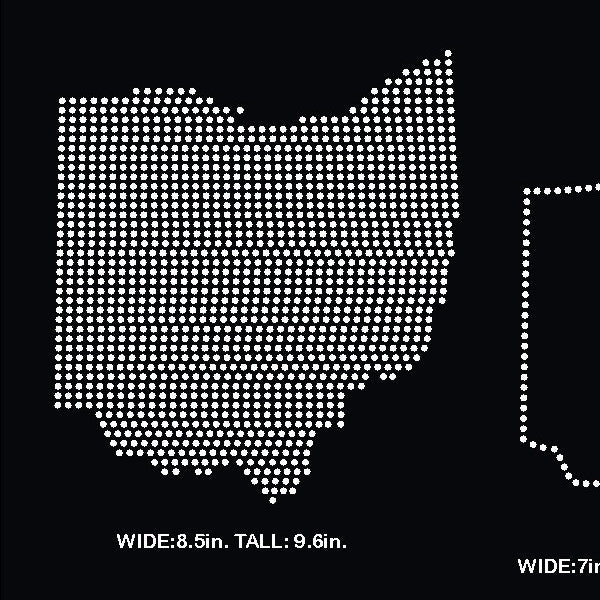 Download Ohio state rhinestone templates svg, eps, studio3, png ...