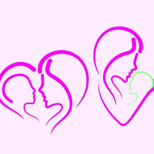 Download Mother And Child In Svg Dxf Png Eps Format Beehivefiles Rhinestonehive