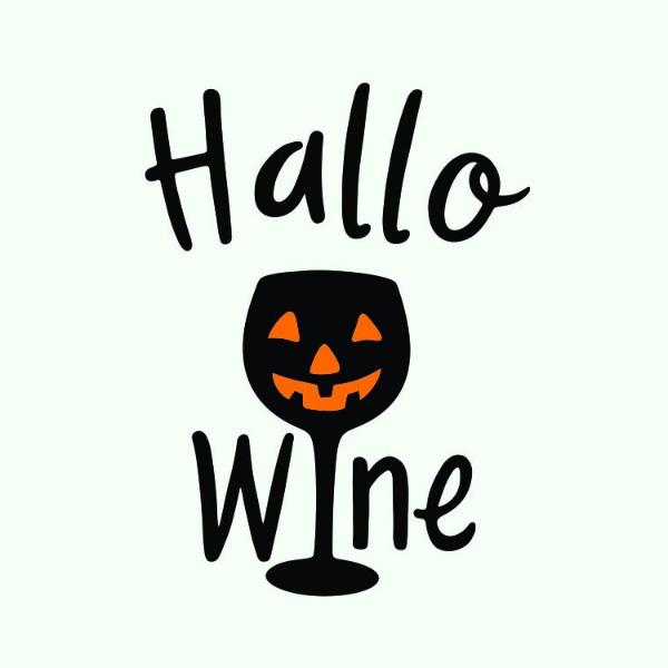 Download Hallo wine, halloween theme in svg, dxf, png, eps format ...