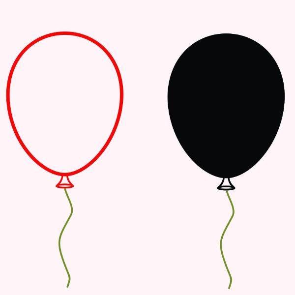 Download FREE Balloon in svg, dxf, png, eps format - BEEHIVEFILES ...