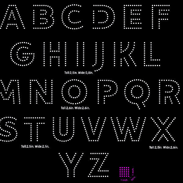 Download Open Bold Outline letters Alphabet digital download, svg ...