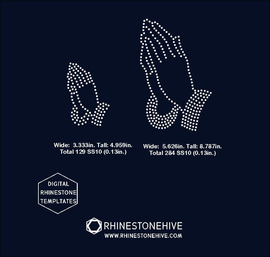 Download BEEHIVEFILES & RHINESTONEHIVE - Pray praying hands ...