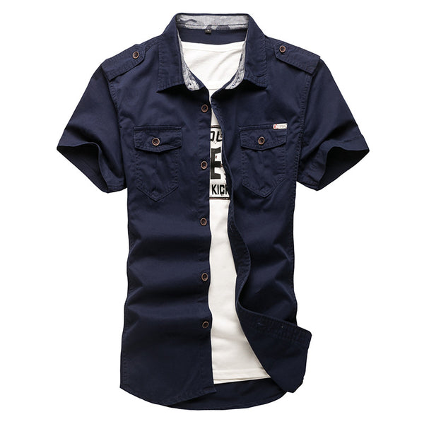 Mens shirt short sleeve 3 colors – menstem