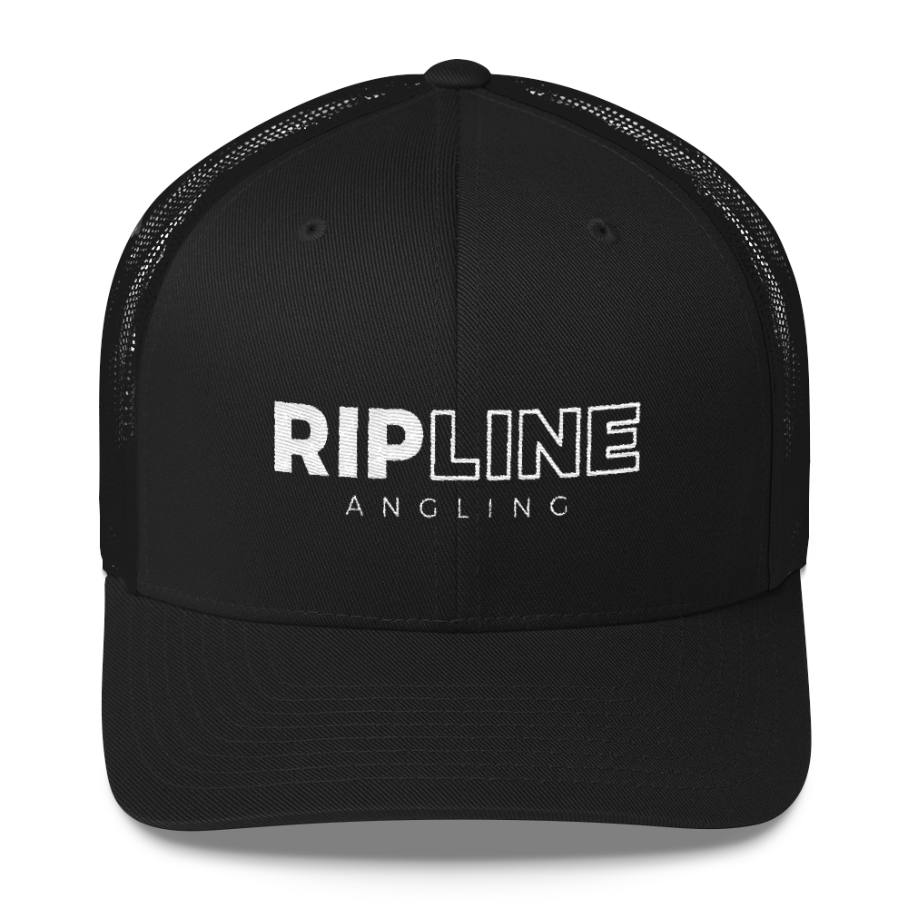RipLine Angling Logo Flexfit Trucker Hat - RIPLINE ANGLING