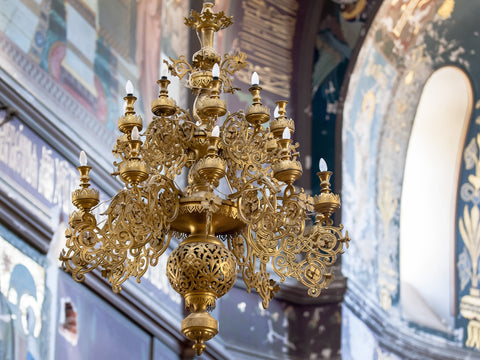 church portable chandelier