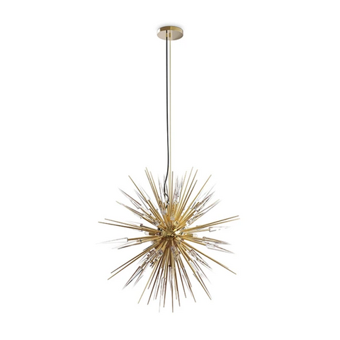 18 LIGHT EXPLOSION SUSPENSION CHANDELIER by LUXXU at Luxury Lighting Boutique