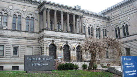 Carnegie Library of Pittsburgh, Main Branch Entrance