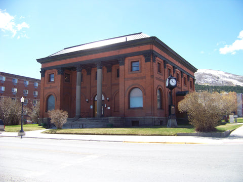 Exterior of Hearst Free Library, Anaconda, Montana