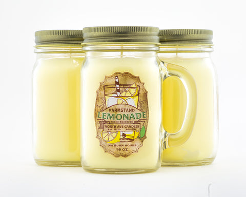 Farmstand Lemonade Summer Candle -- Kitchen Candle -- Modern Nostalgia Aesthetic