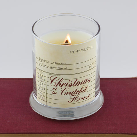 Christmas At the Cratchit House -- Christmas Candle -- Holiday Candle inspired by A Christmas Carol