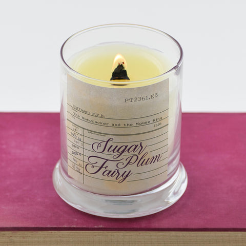 Sugar Plum Fairy Christmas Candle -- Holiday Candle inspired by The Nutcracker