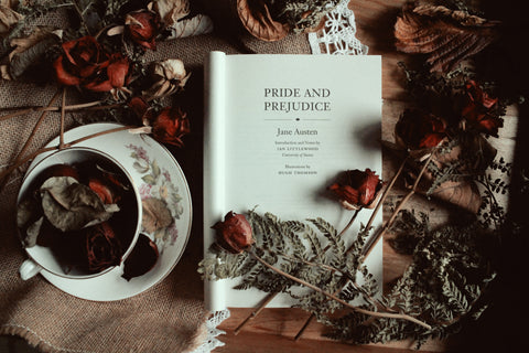 Jane Austen's Pride and Prejudice - Romantic Tea and Books Aesthetic