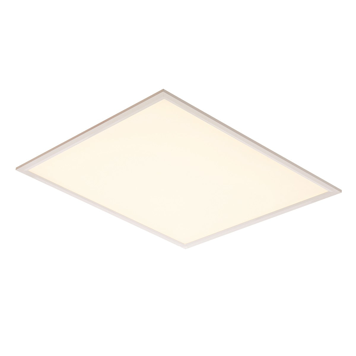 Sirio 40w Warm White Square Recessed Ceiling Light Gloss White