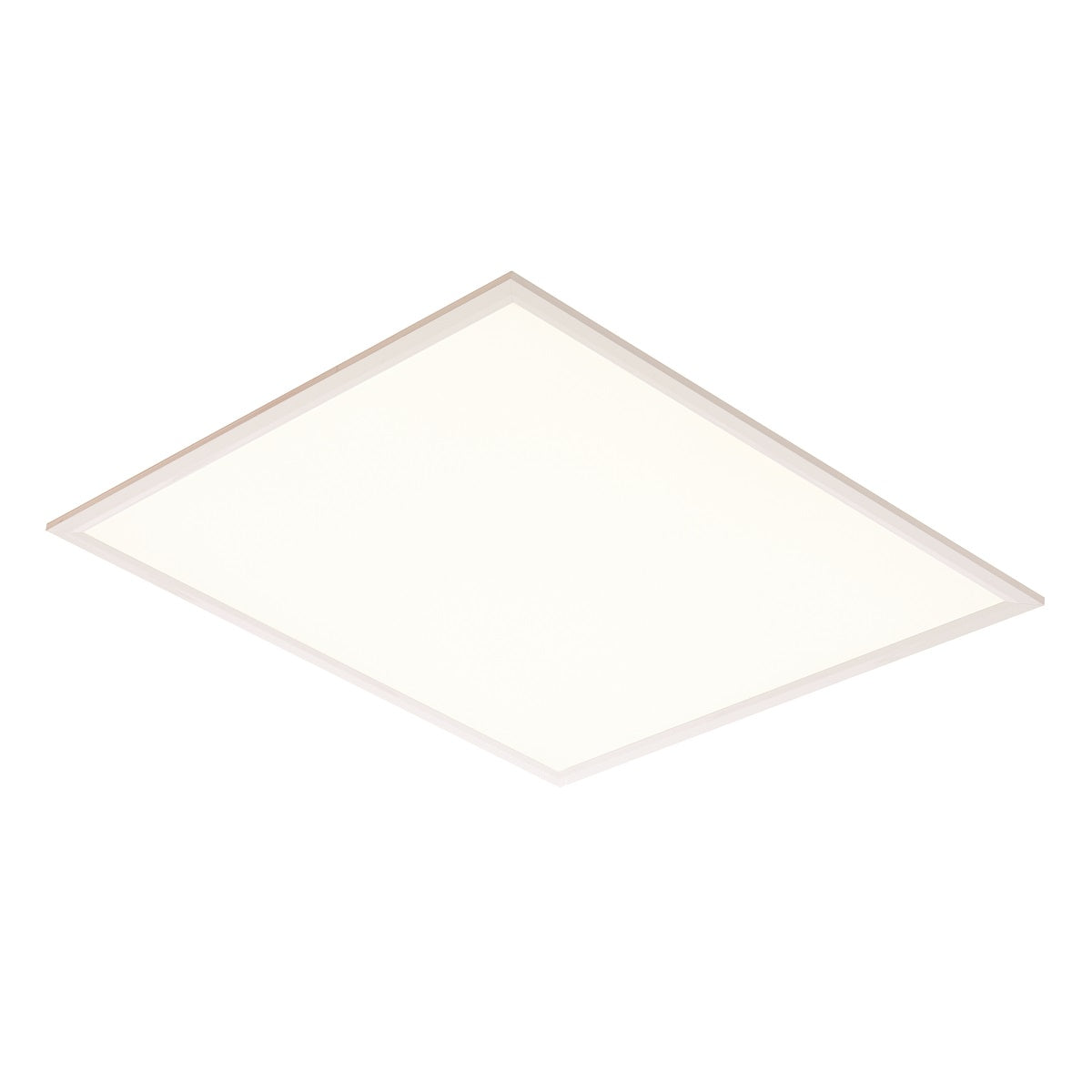 Sirio 40w Cool White Square Recessed Ceiling Light Gloss White