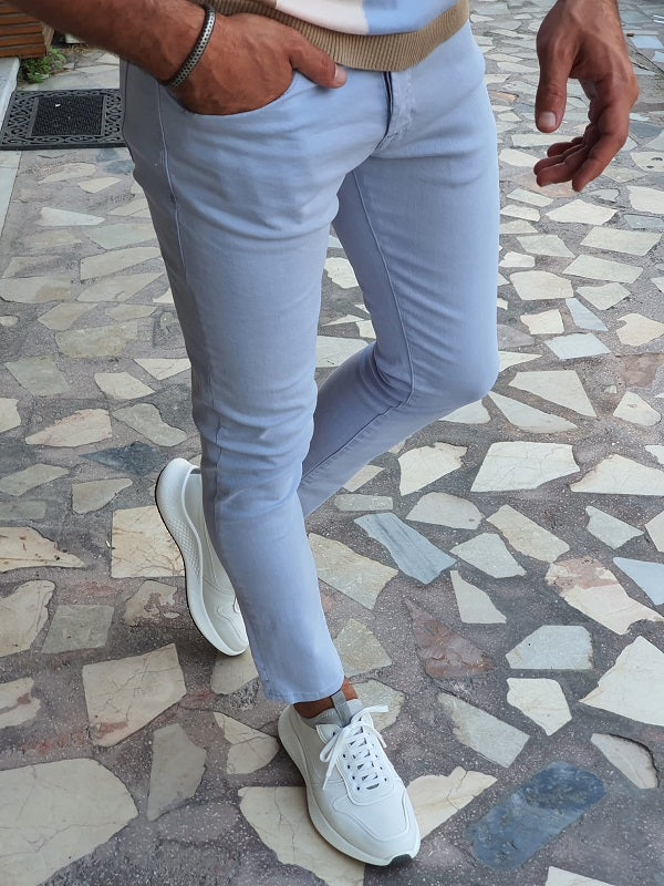 Forenzax Light Blue Slim Fit Jeans | BOJONI