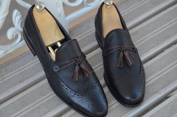 Calf-Leather Loafer Shoes (3 Colors) | BOJONI