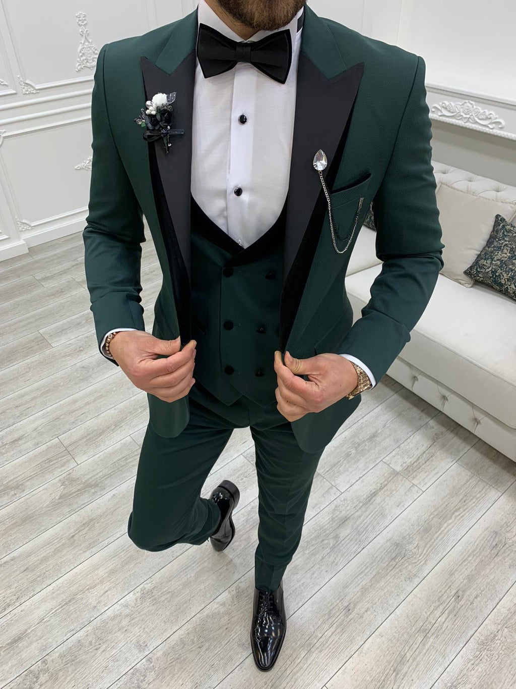 royal green tuxedo