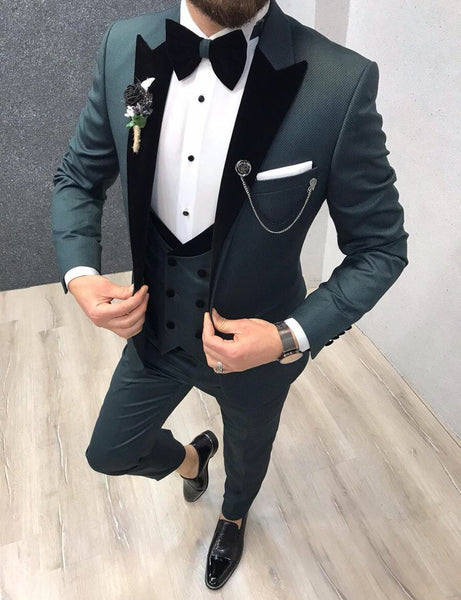 royal green tuxedo