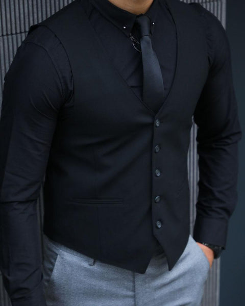 Garuzo Gray Slim Fit Suit | BOJONI