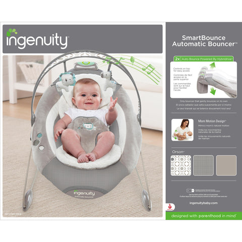 ingenuity smart automatic bouncer