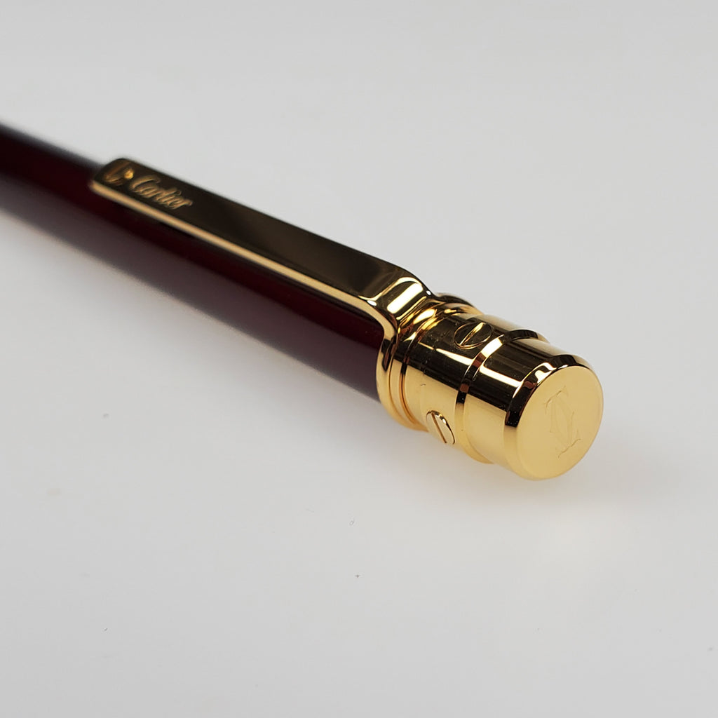 cartier santos ballpoint pen