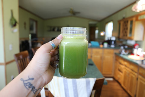 healthy green juice