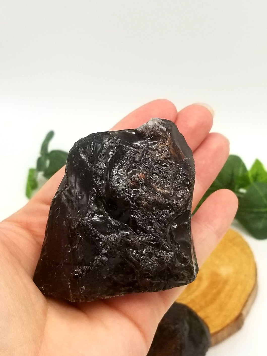 raw golden obsidian