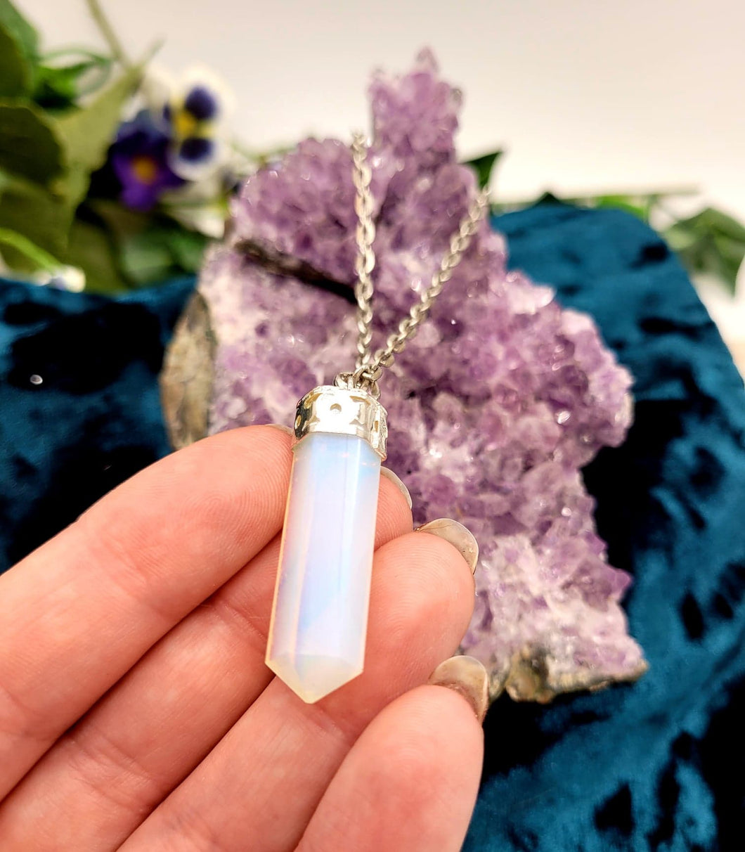 Opalite Point Necklace