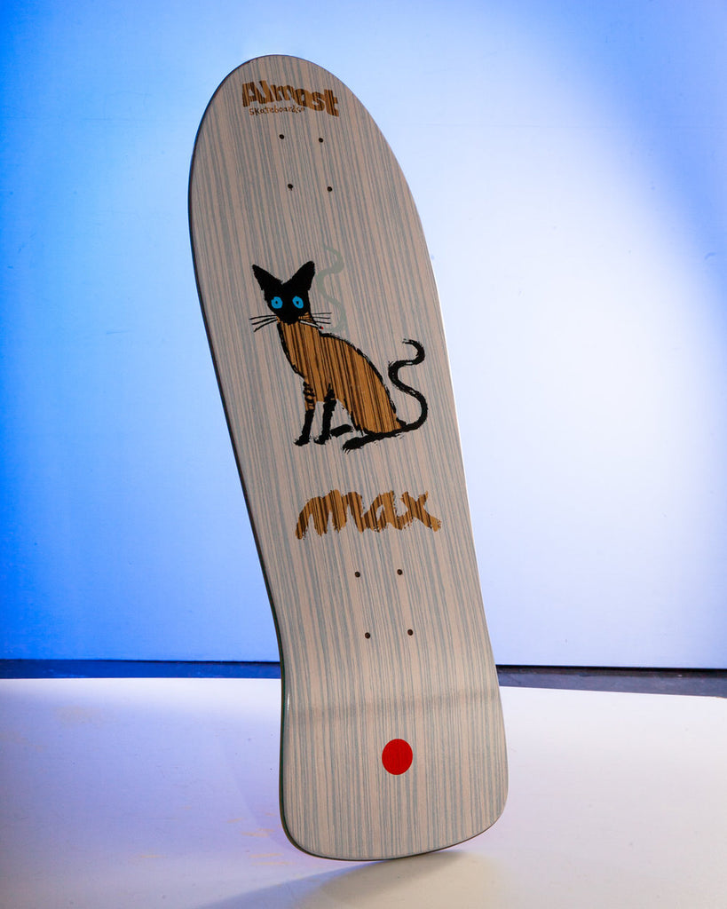 Almost Skateboards Max Geronzi Pro 80s shape board 