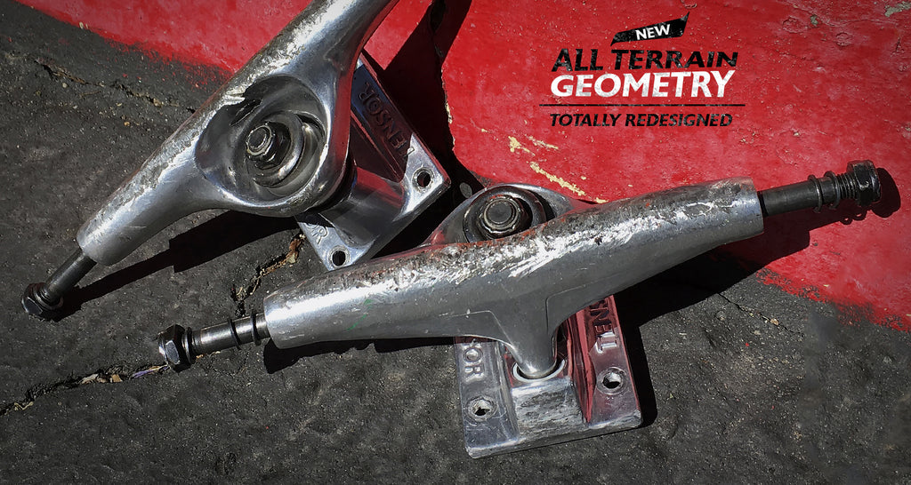 Tensor Trucks New All Terrain Geometry Skateboard Trucks Fully Redesigned