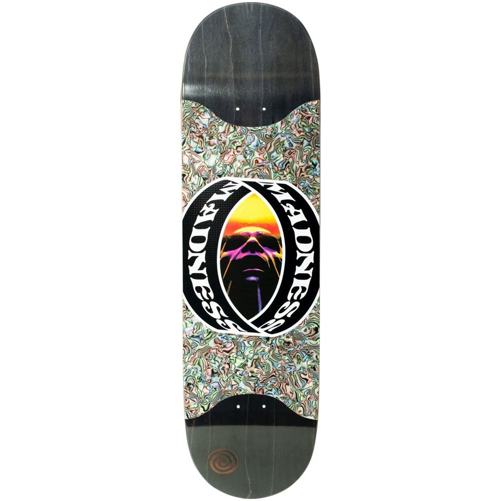 Image of Madness Decks Vision R7 Slick 8.625 Black Skateboard Deck