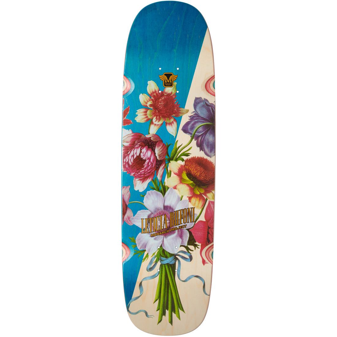 Image of Monarch Project Decks Leticia "Botanic" Squared R7 8.75 Skateboard Deck