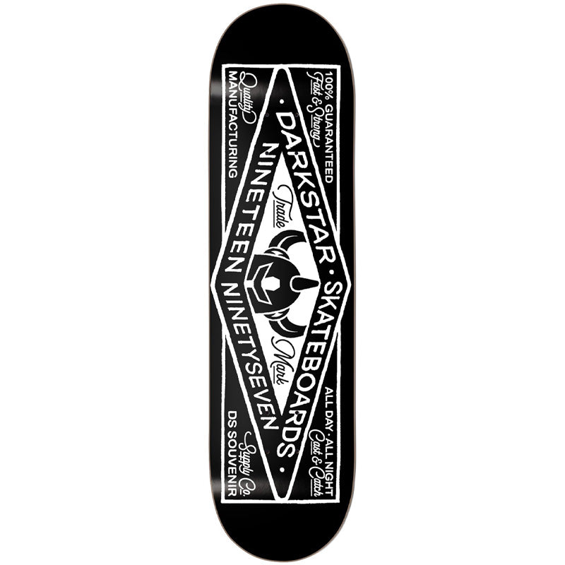 Image of Darkstar Decks General Rhm 8.25 Skateboard Deck Black