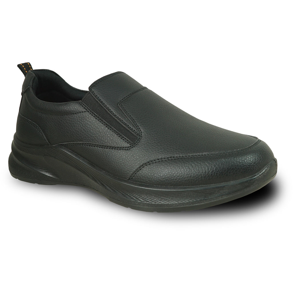 cerveza negra Tareas del hogar Disipación VANGELO Women Slip Resistant Shoe ARIA-3 Black - Wide Width Available -  www.staffshoes.com – Vangelo Professional Footwear