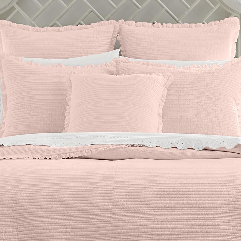 Hadley Blush Coverlet