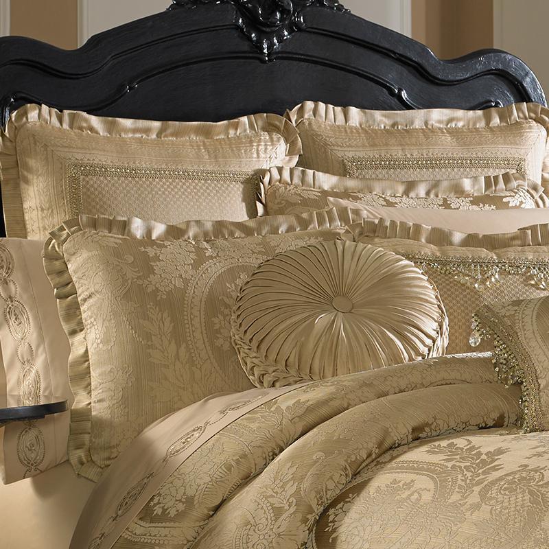 Napoleon Gold 4 Piece Comforter Set By J Queen Latest Bedding