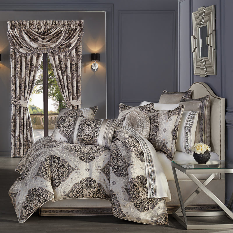 Luxury Comforter Sets With Matching Curtains Queen King Size Cal King 