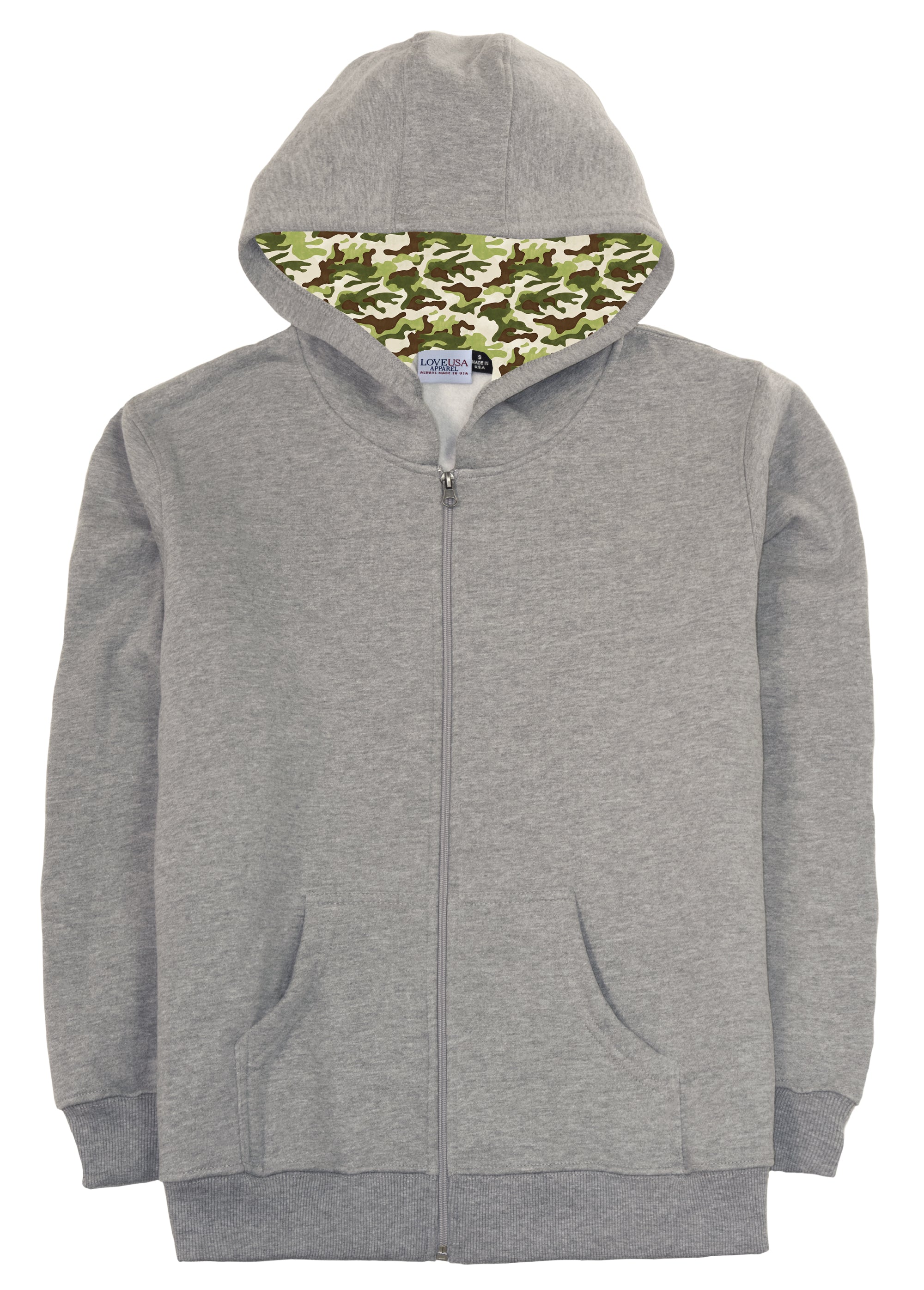 heavy camo hoodie