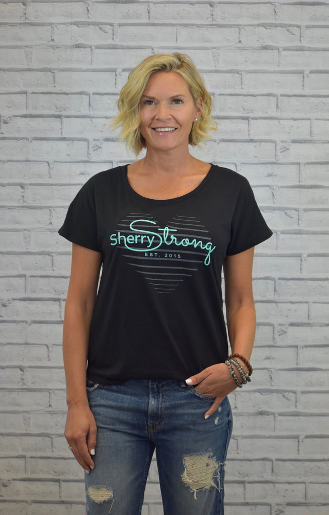 Sherry Strong Heart Strings Tee – Martin Truex Jr. Foundation