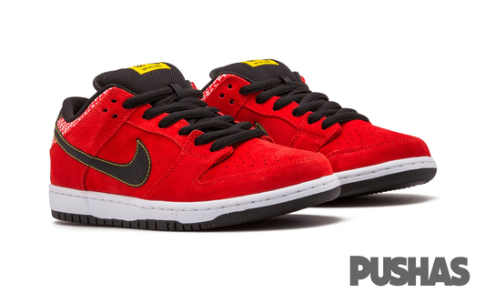 New In Box Nike SB Dunk Low Mystic Red and Rosewood - Size 4.5