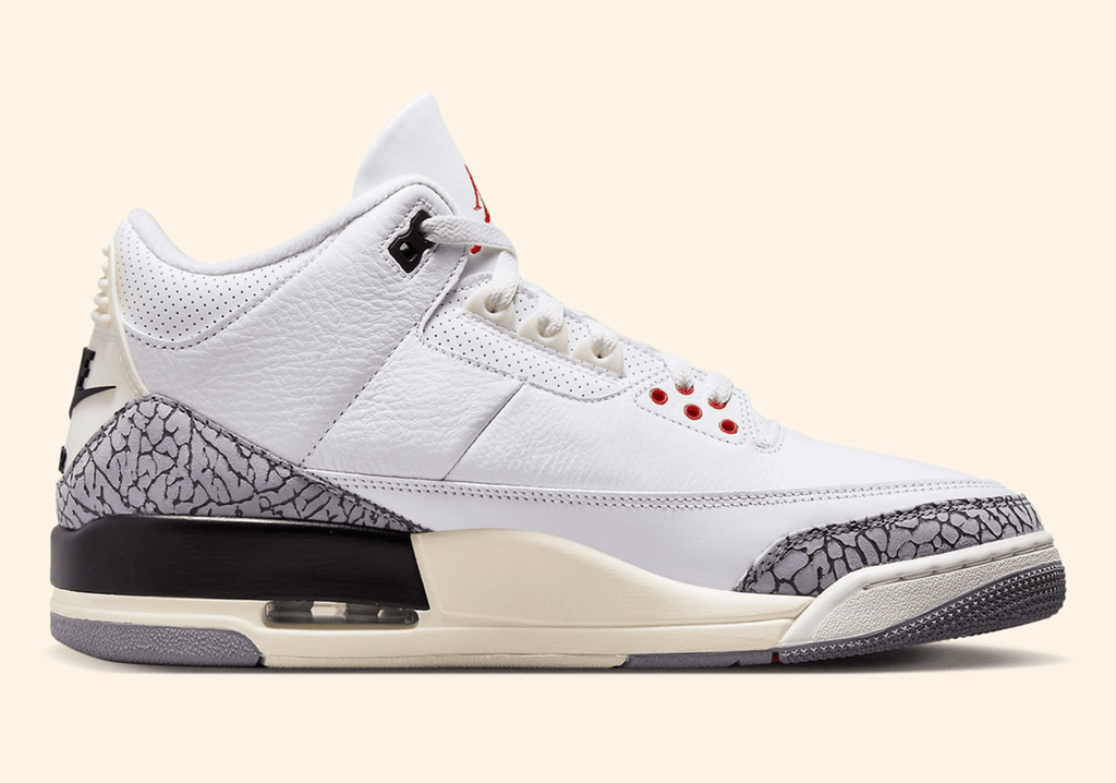 Shop Authentic Air Jordan 3 'White Cement Re-imagined' Sneakers Australia