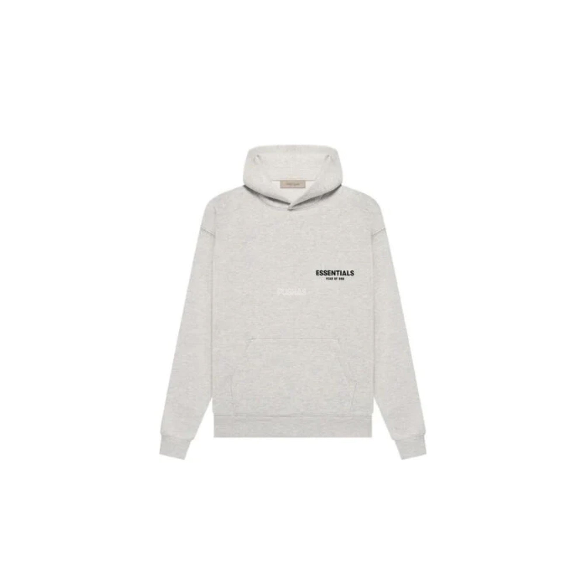Image of ESSENTIALS Pull-Over Hoodie 'Light Oatmeal' (SS22 / FW22)