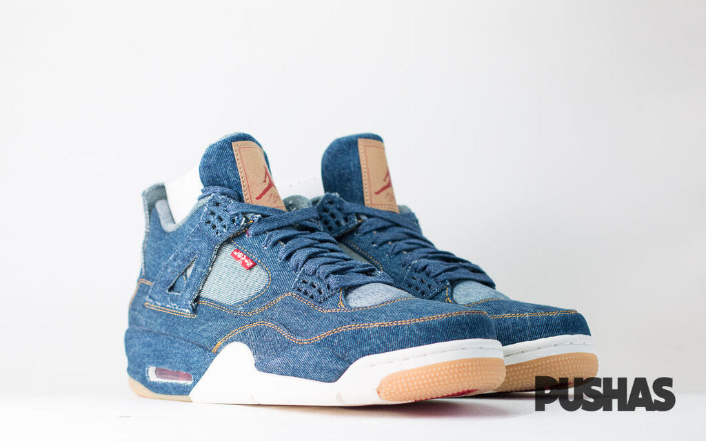 Air Jordan 4 x Levi's 'Denim' (New) – PUSHAS